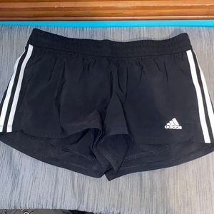 Black adidas shorts